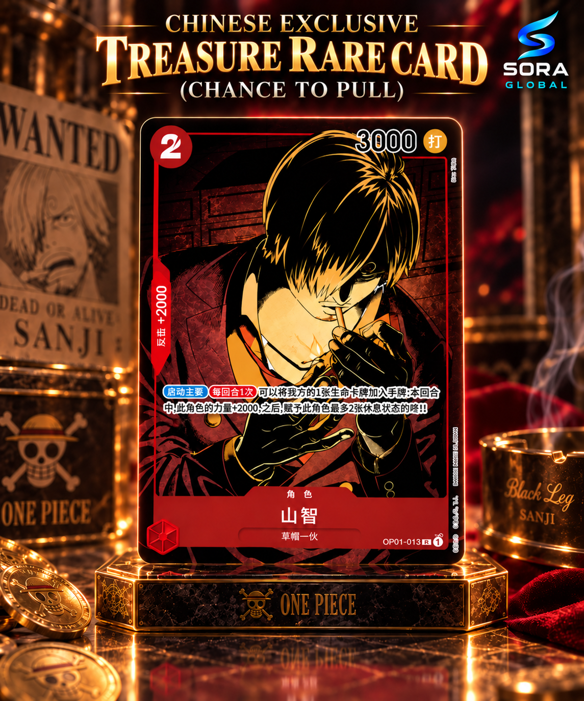 One Piece Romance Dawn OPC-01 Chinese Booster Box Factory Sealed